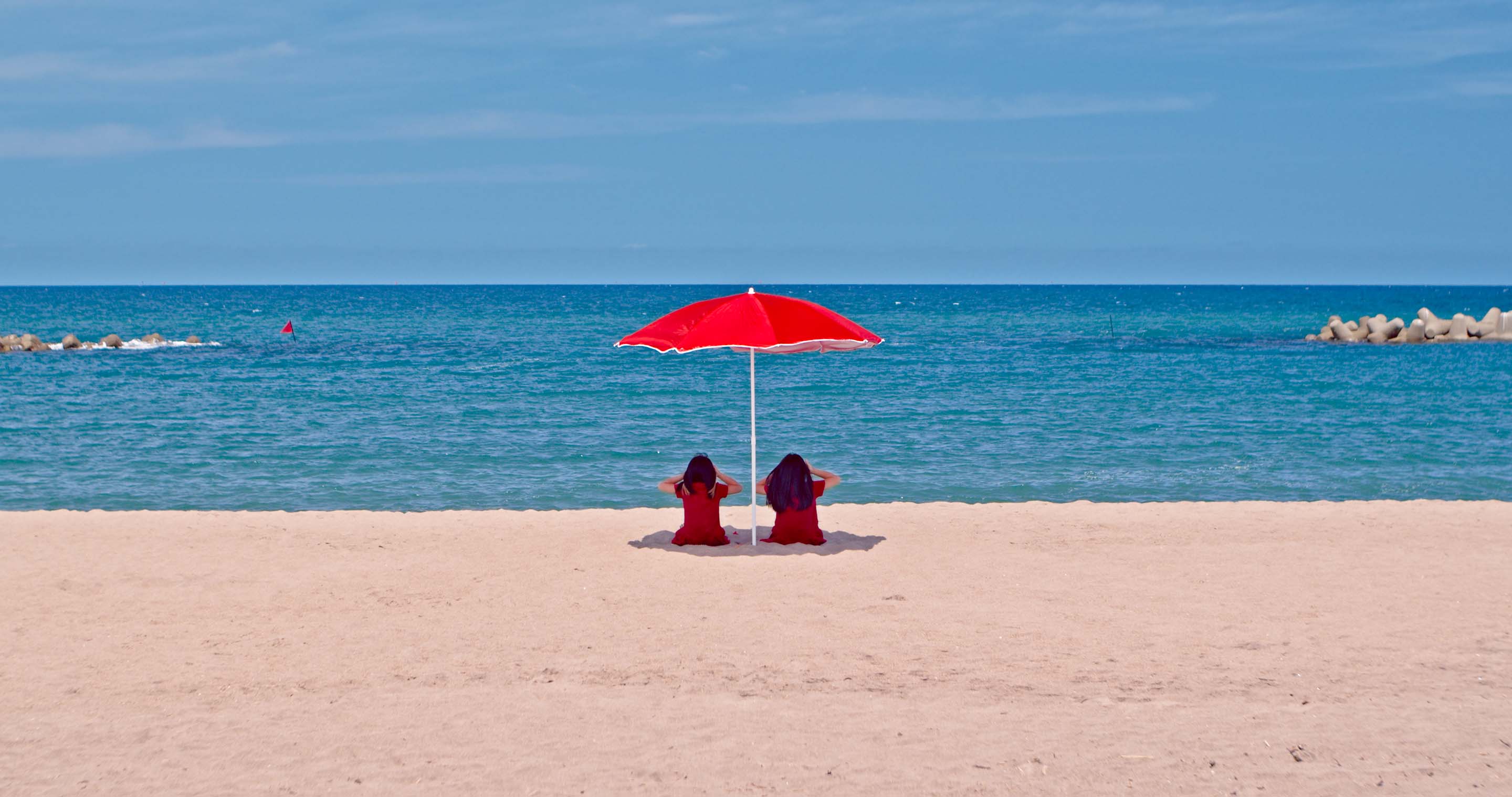 A video work ‘ik zie ik zie wat jij niet ziet.’ by Shigeo Arikawa, Japanese artist based in Amsterdam.